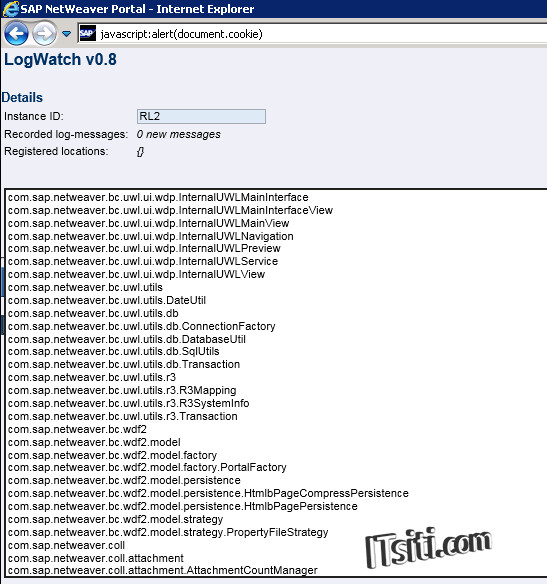 Logwatch Tool Collecting Portal DefaultTrace logs